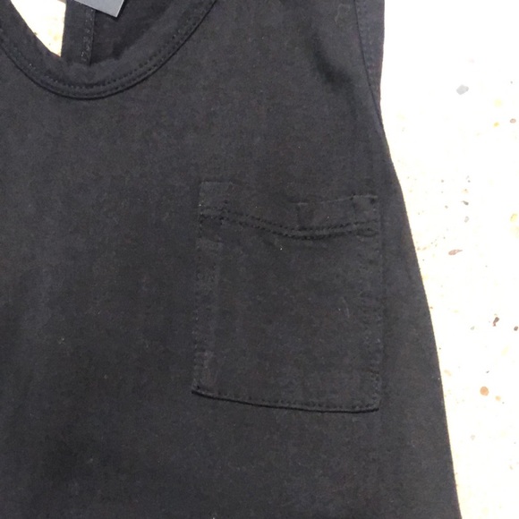 T by Alexander Wang Black Classic Pocket Tank - Picture 5 of 9